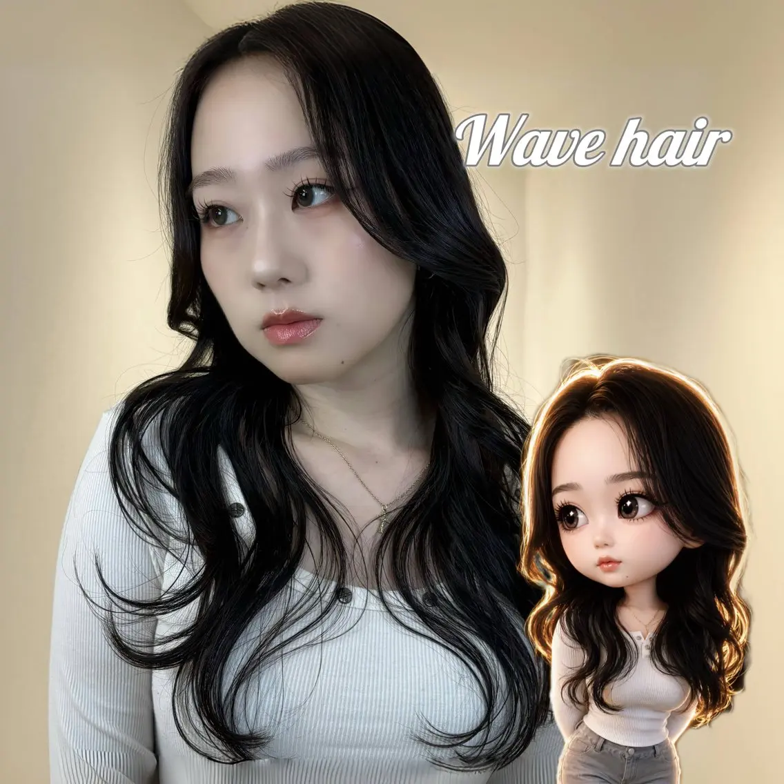 ロング 韓国風ヘア レイヤーカット カット ヘアカラー トリートメント 韓国レイヤー🇰🇷 /ハッシュ/タカトのヘアスタイル