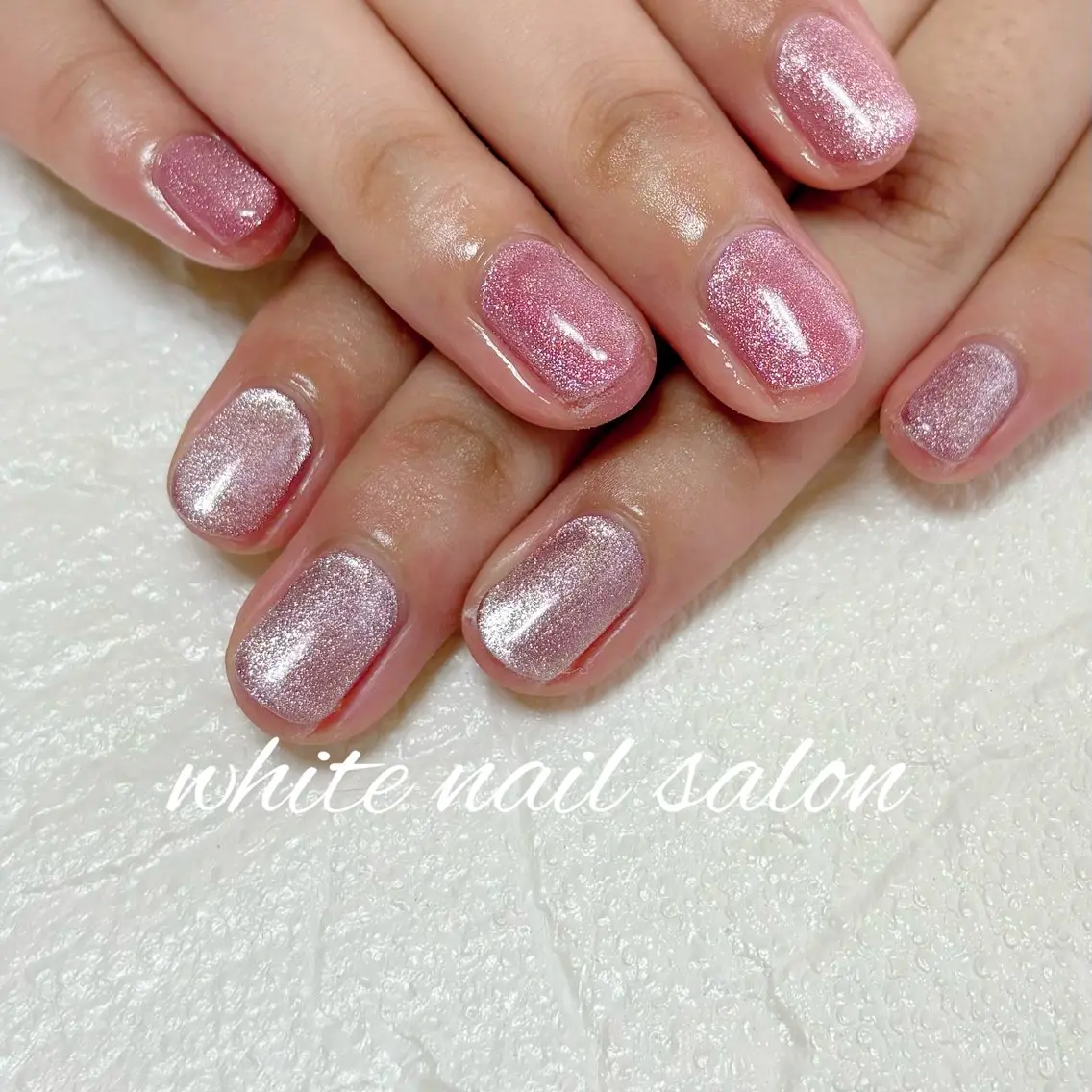 ネイル ホワイト ハンドネイル white nail salonのネイルデザイン