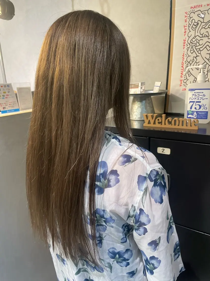 ロング ヘアカラー りな 東浦和🍒のヘアスタイル