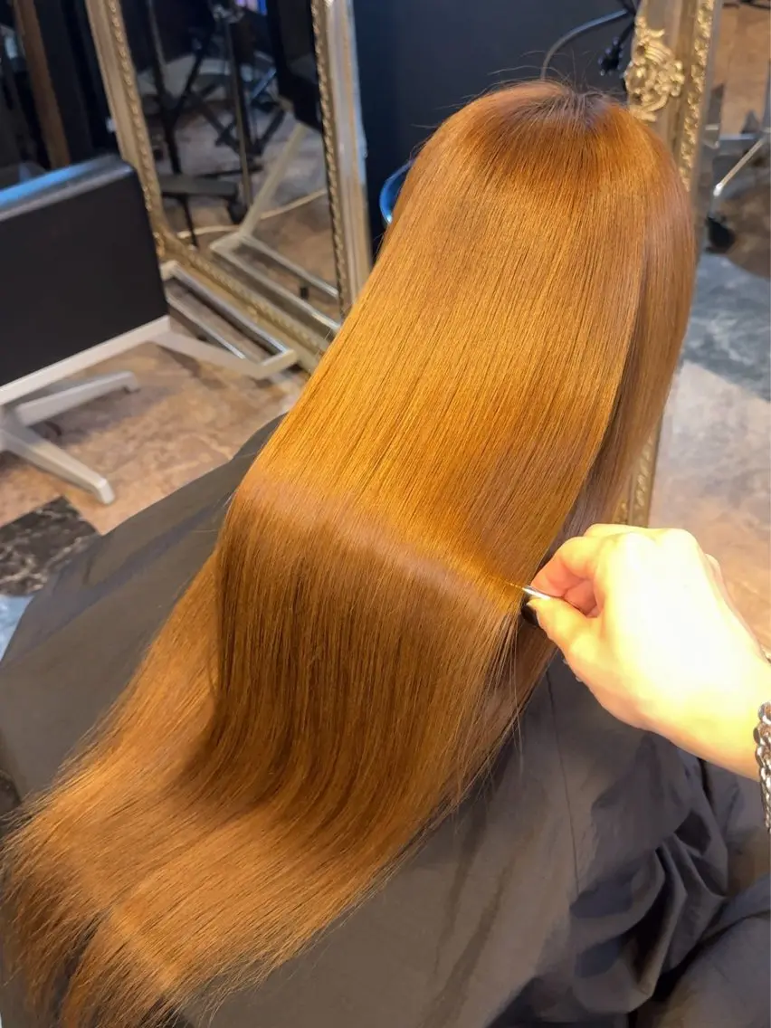 ロング 髪質改善 トリートメント トリートメント 店長 ハイトーン× 髪質改善/舘野 涼太のヘアスタイル