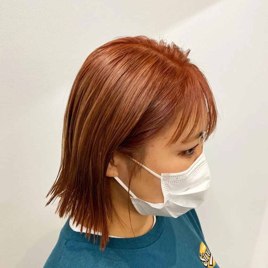 ミディアム カラー ピンクカラー 広美◎ <hiromi>のヘアスタイル