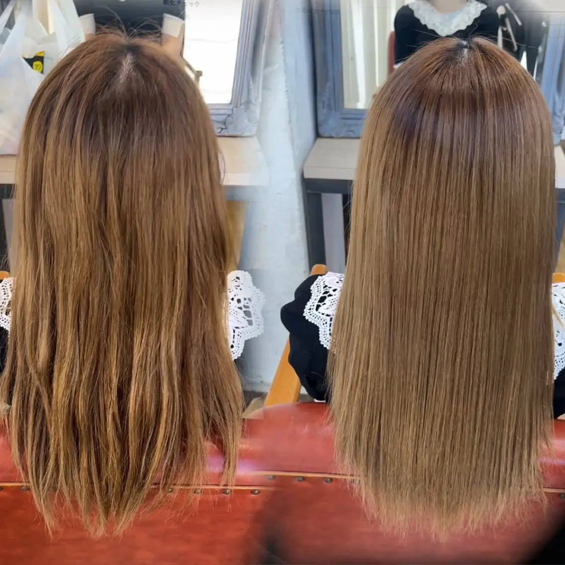 ミディアム 🫧艶髪縮毛矯正🫧 福士未来のヘアスタイル