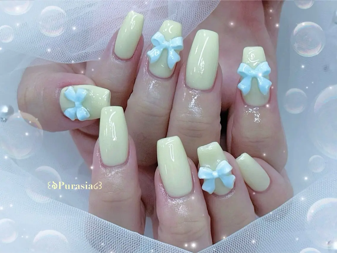 ネイル ハンドネイル Purasia✿高橋 マグ/ワンホン/地雷のネイルデザイン