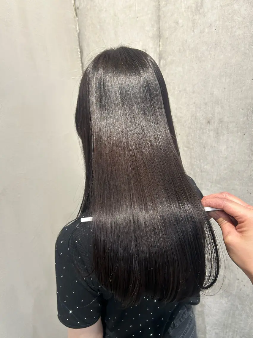 ロング カラー ヘアカラー 透明感カラー艶カラー /自由が丘🌼ひなたのヘアスタイル