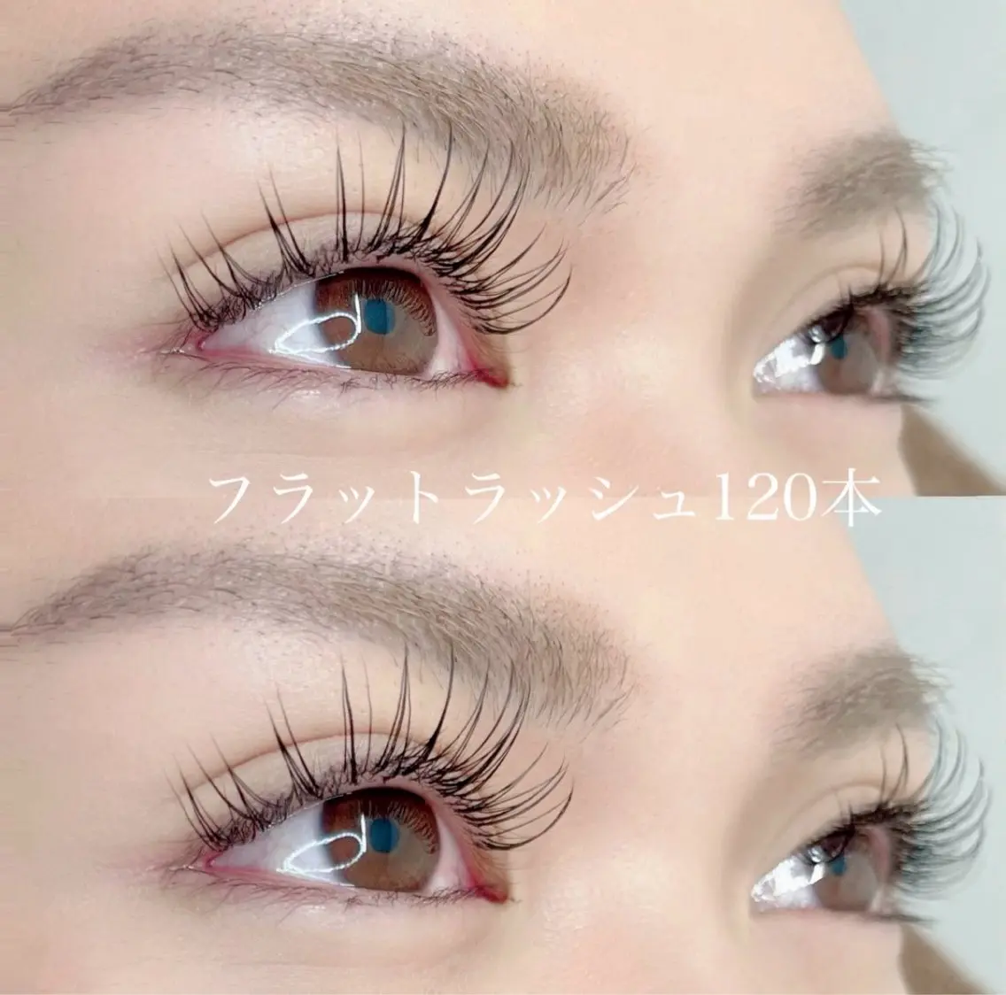 マツエク・マツパ フラットラッシュ まつ毛｜眉｜小顔｜ 脱毛🎀karinのマツエク・マツパデザイン