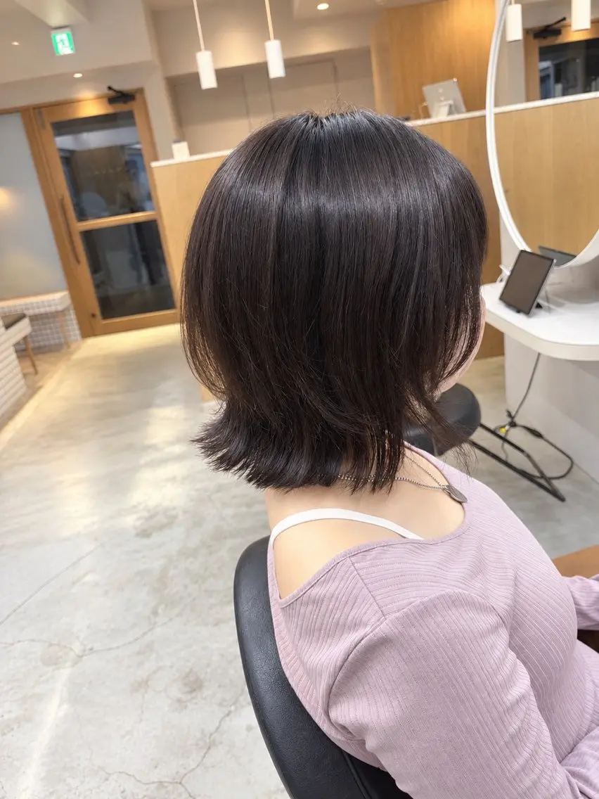 ショート 似合わせメイク・ ショートボブWAKOのヘアスタイル