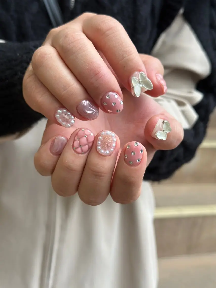 ネイル ハンドネイル nailsalon ∞ ﾐｶﾅﾙ ∞のネイルデザイン