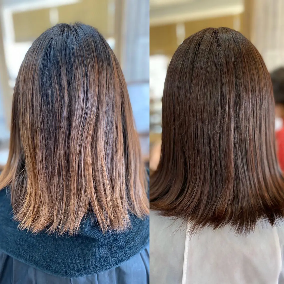 カラー ブラウンカラー 大芝 沙耶のヘアスタイル