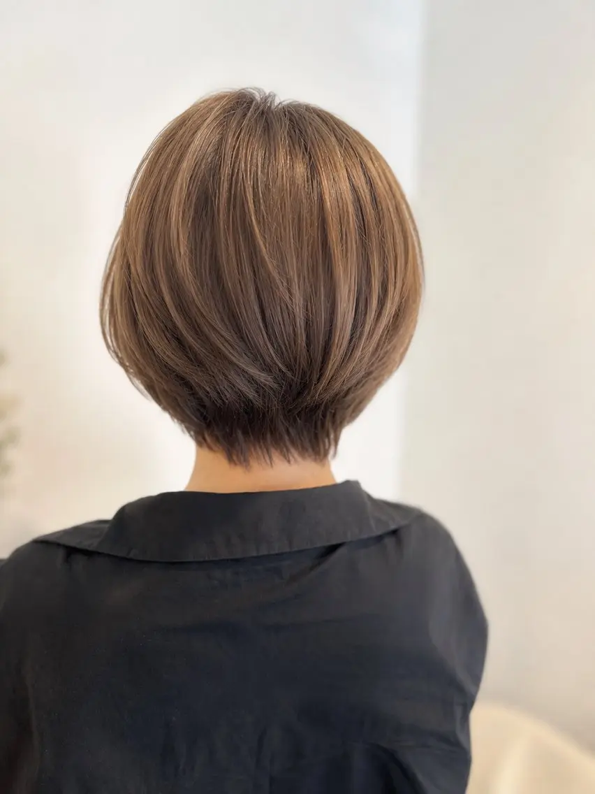 ショート カット ヘアカラー uchida erikoのヘアスタイル