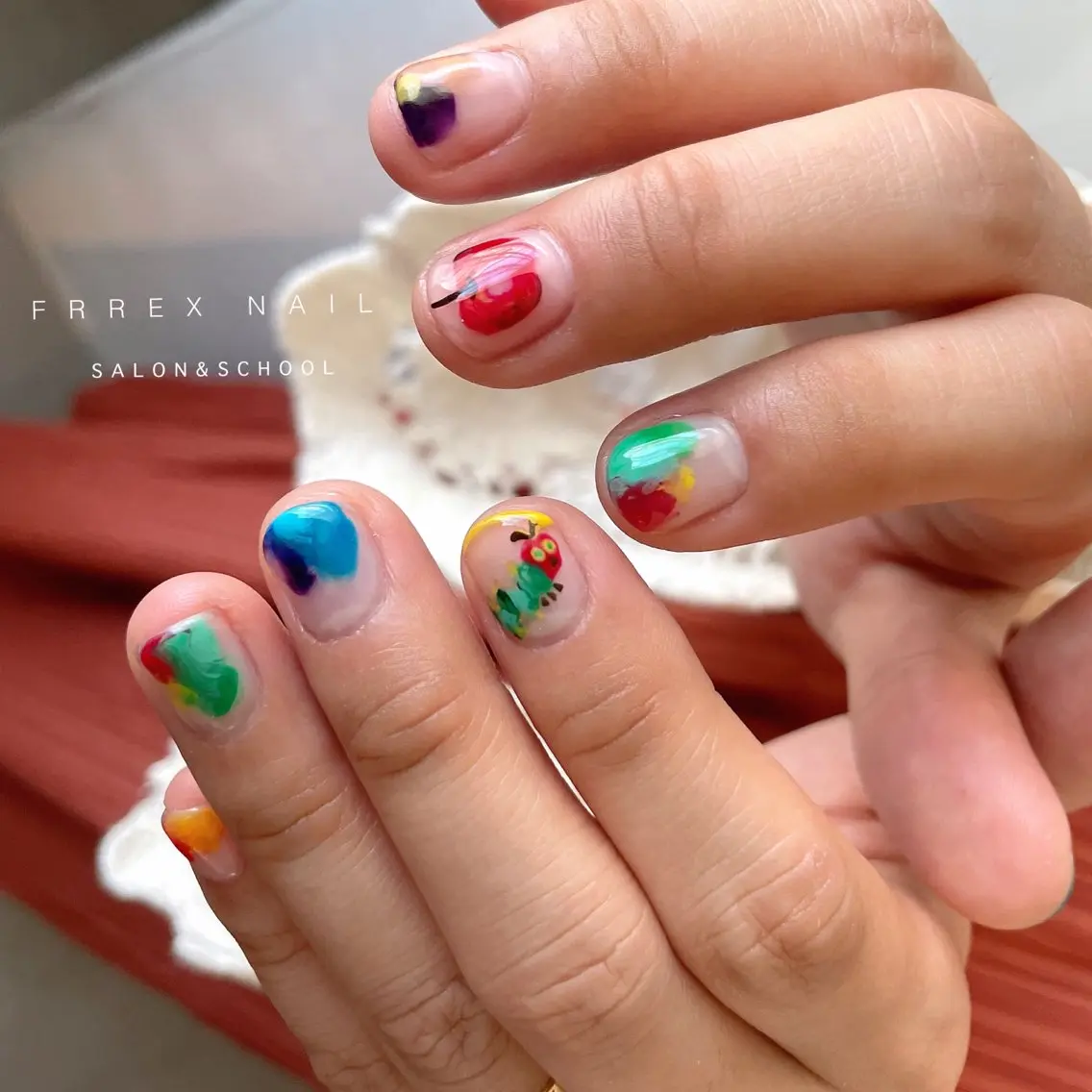 ネイル ハンドネイル フットネイル freex nail /ニュアンス/個性派のネイルデザイン