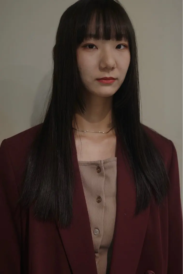 ロング カラー アディクシーカラー バレイヤージュ ブリーチ デザインカラー ダブルカラー カット ヘアカラー トリートメント opus 店長大和 レイヤー/赤み消しのヘアスタイル