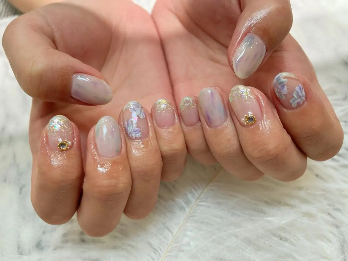 ネイル アートネイル ハンドネイル Aing nail 澤瀬のネイルデザイン