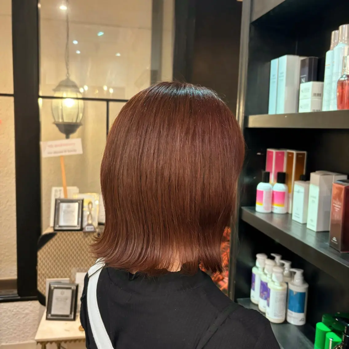 カラー ダブルカラー 明賀 瞳 /みょうが ひとみのヘアスタイル