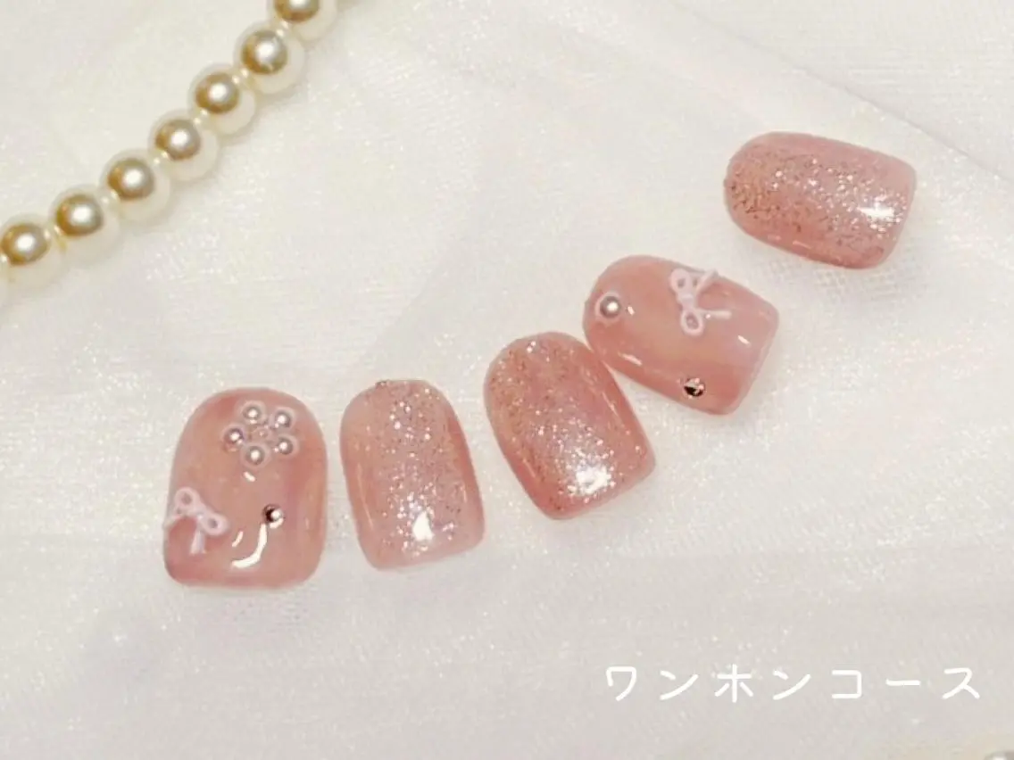 ネイル ワンホンネイル ハンドネイル ネイルサロン Bliss（ブリス）のネイルデザイン