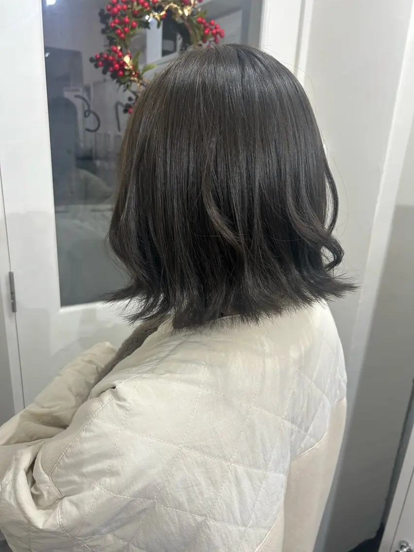 ミディアム 🎀ブリーチ×艶髪 🎀 ♡さや♡のヘアスタイル