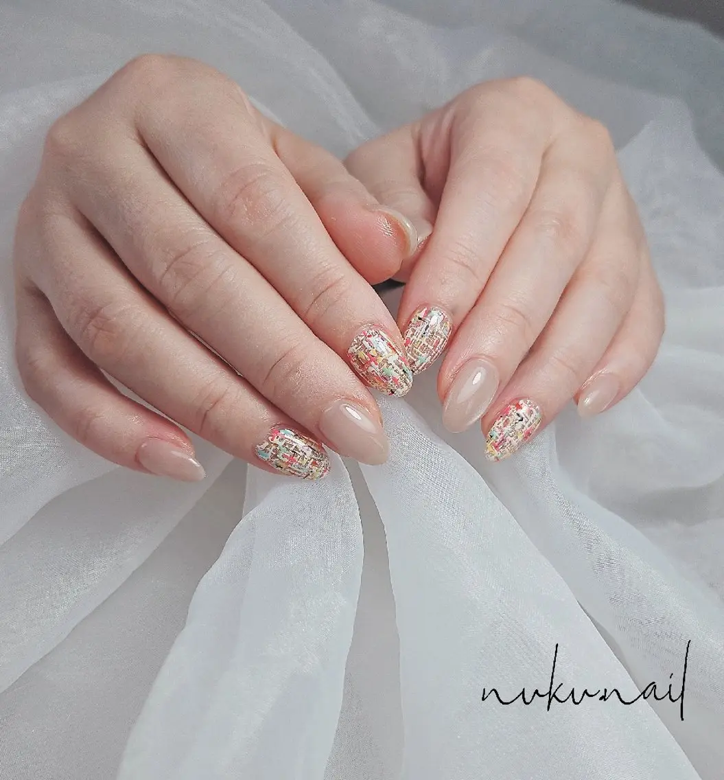 ネイル シンプルネイル nuku.nail 　namiのネイルデザイン