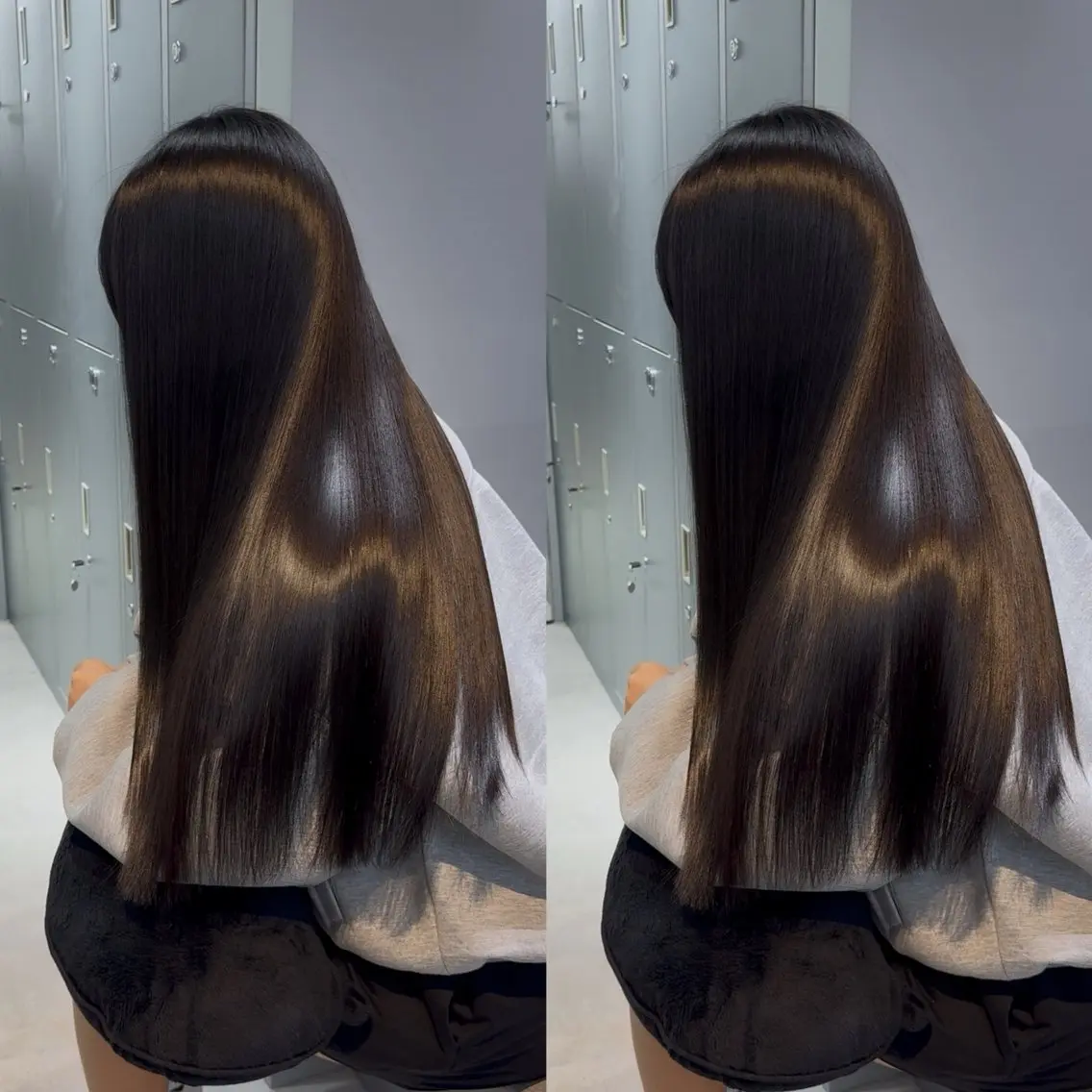 ❣️忙しい方向け❣️一度で実感髪質改善コース🉐骨格補正カット+暖色/透明感カラー+縮毛矯正+保護トリートメント❣️の写真