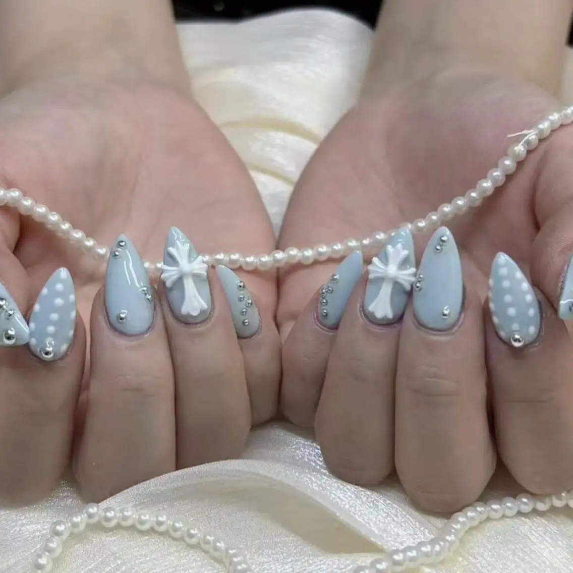 ネイル 🍑長さだし ワンホン💅モモコのネイルデザイン