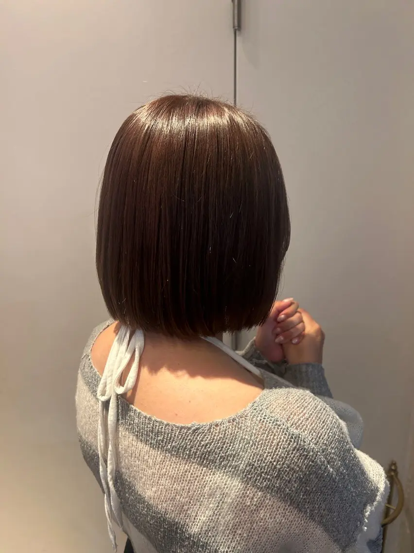 ショート カラー カット ヘアカラー ナチュラル大人っぽい スタイル　MAORIのヘアスタイル