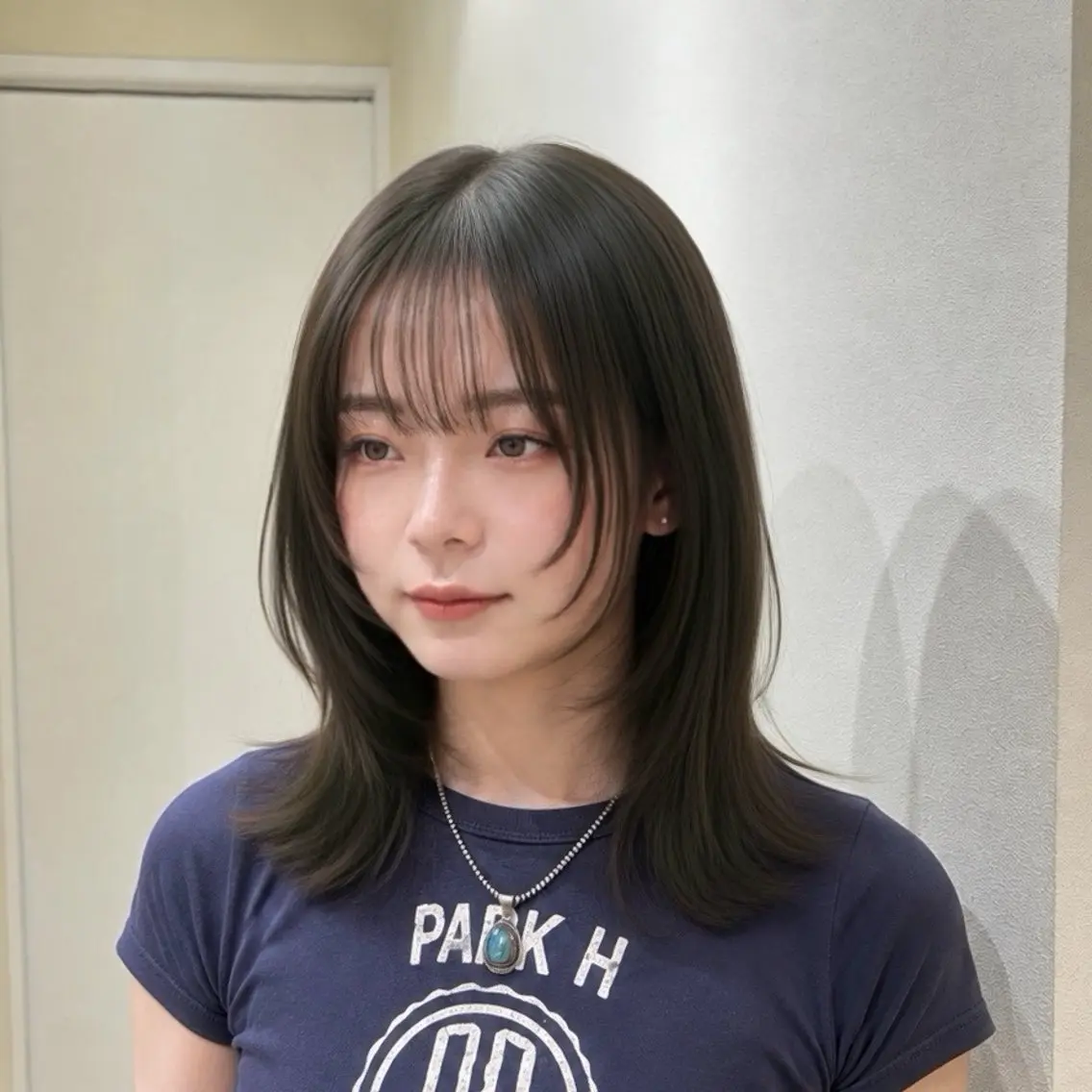ミディアム ミディアムレイヤー レイヤーカット カット ヘアカラー レイヤーカット/ 髪質改善/toa🕊のヘアスタイル