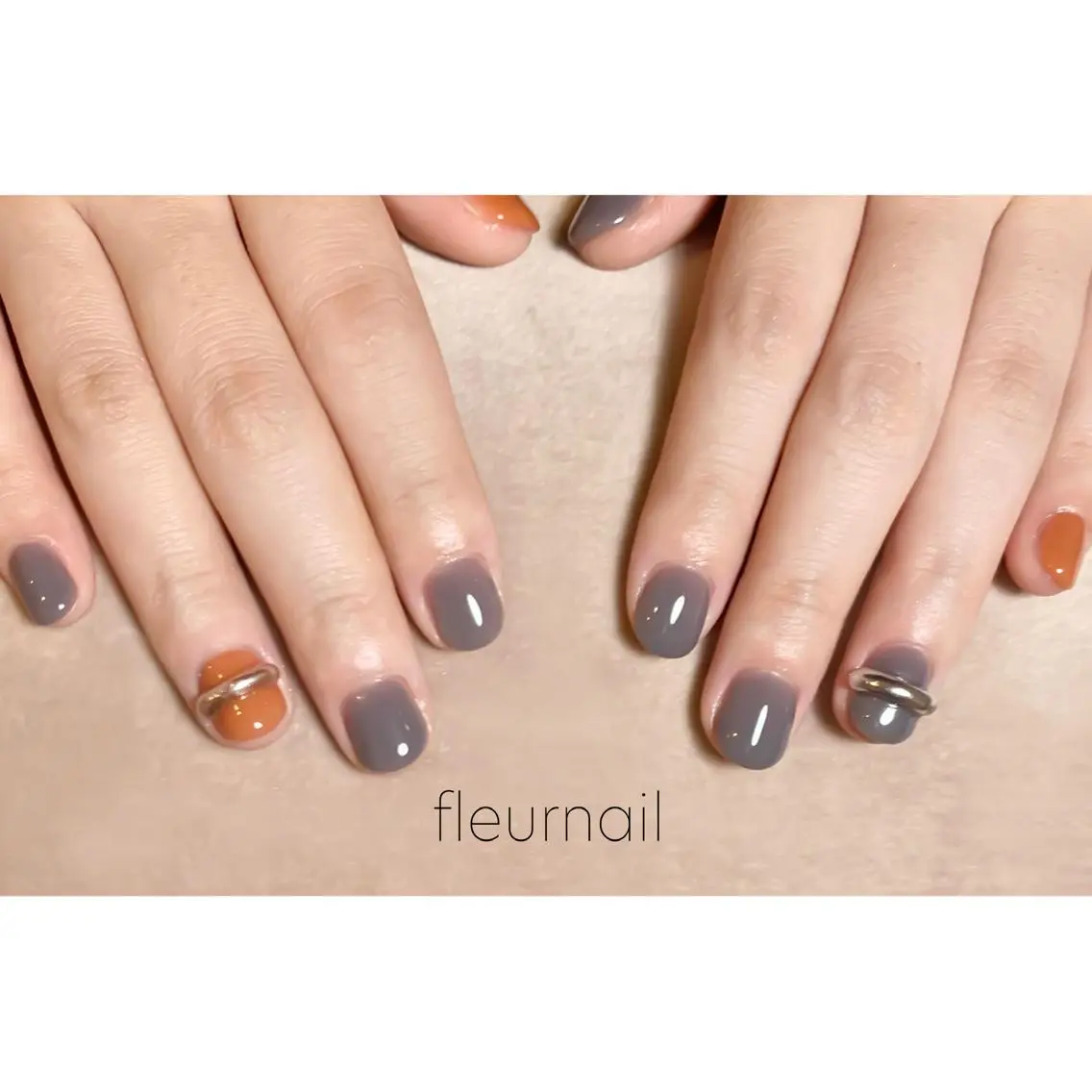 ネイル ブルー 成人式 長さ出し ジェルネイル ニュアンスネイル ハンドネイル fleurnail miuraのネイルデザイン
