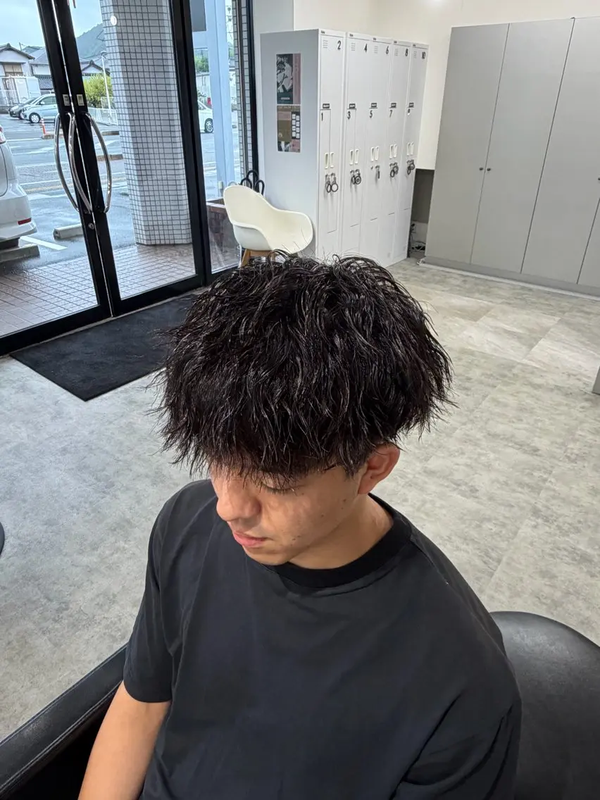 パーマ 横山 楓芽のヘアスタイル