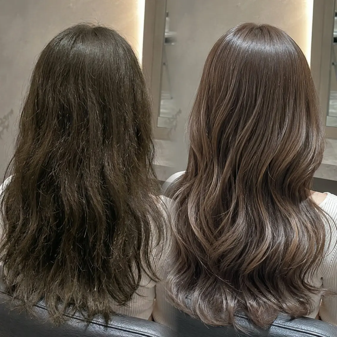ロング レイヤー/美髪矯正 /赤味消し　古舘悠登のヘアスタイル