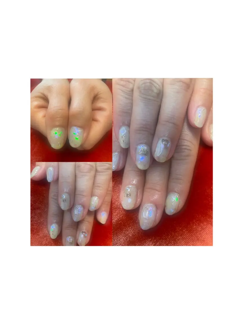 ネイル 桜ネイル 入学式 ジェルネイル ニュアンスネイル NAIL★M 真紀のネイルデザイン