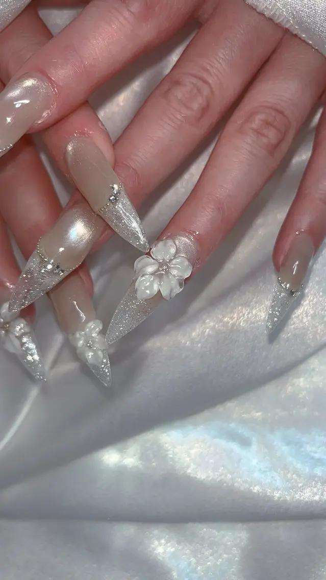 ネイル クリアネイル ハンドネイル nailsalon JOIEのネイルデザイン