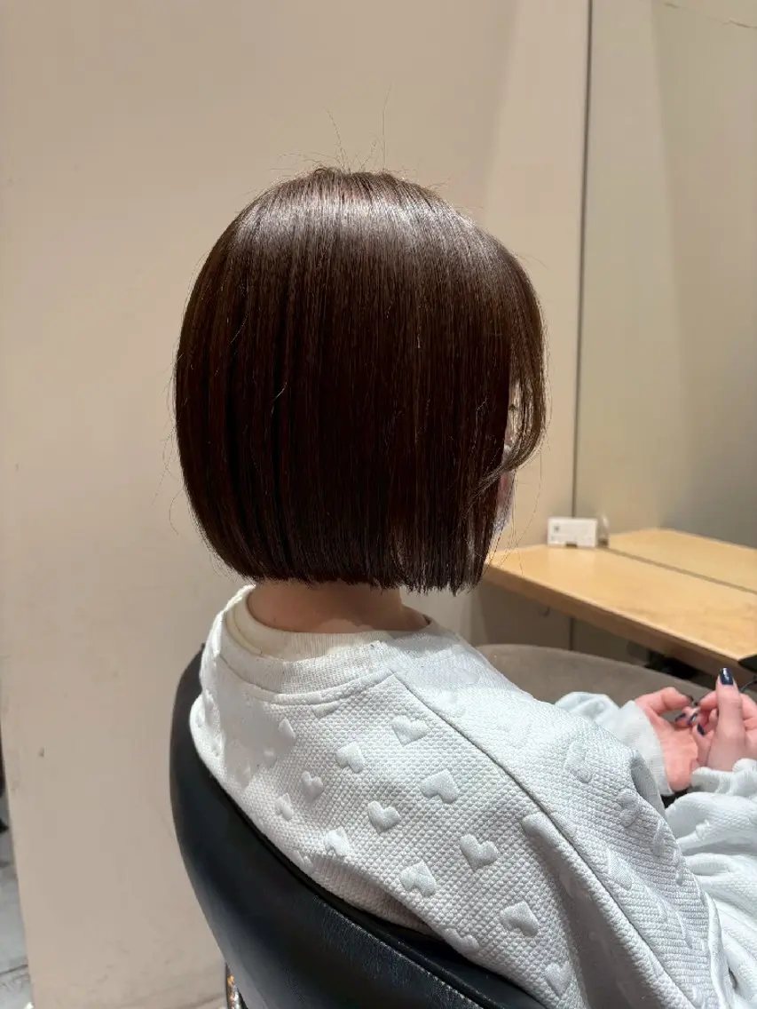 ショート ボブ RUA💜 ボブカット💜のヘアスタイル