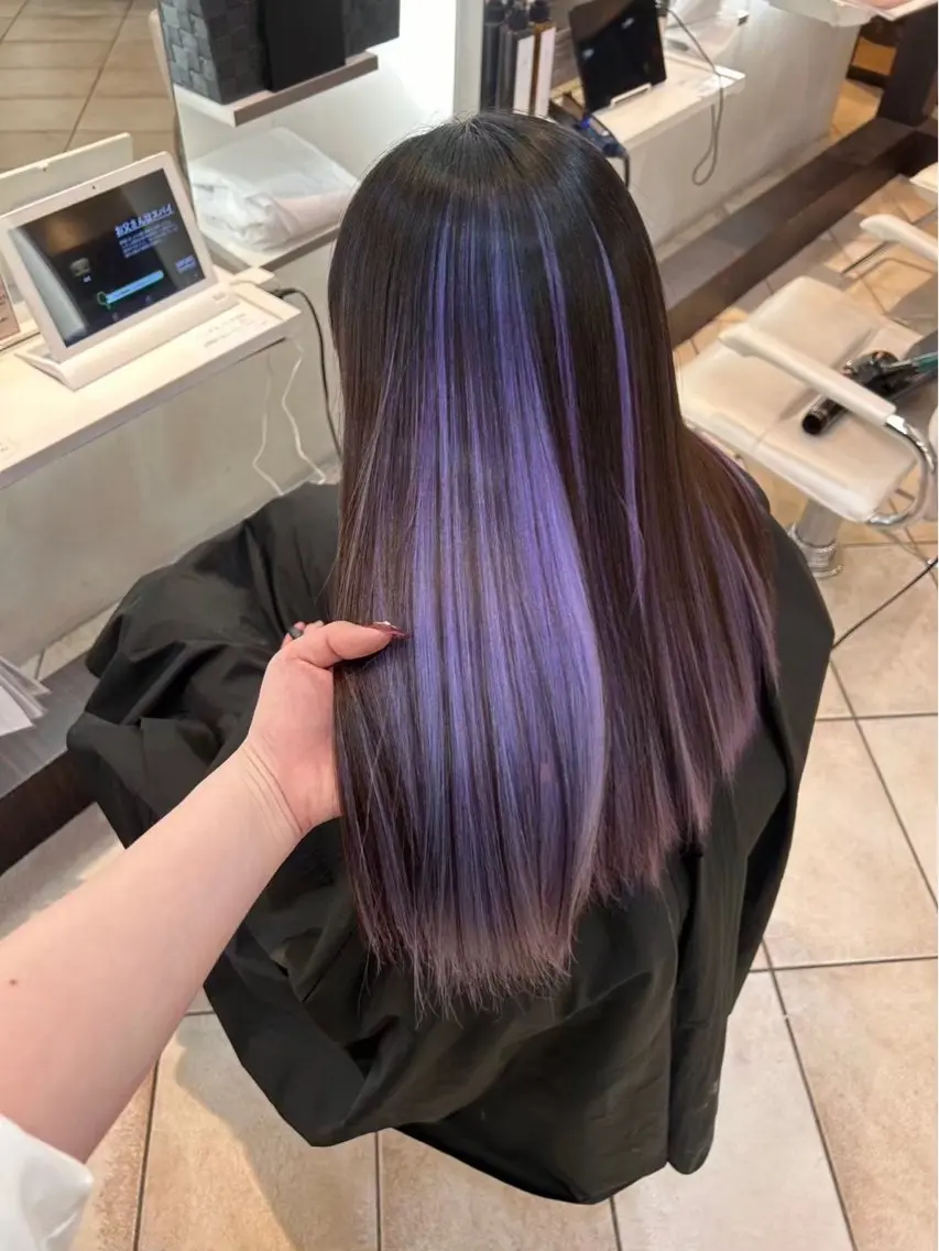 ロング カラー 🫧‪モデル募集 純菜🫧のヘアスタイル