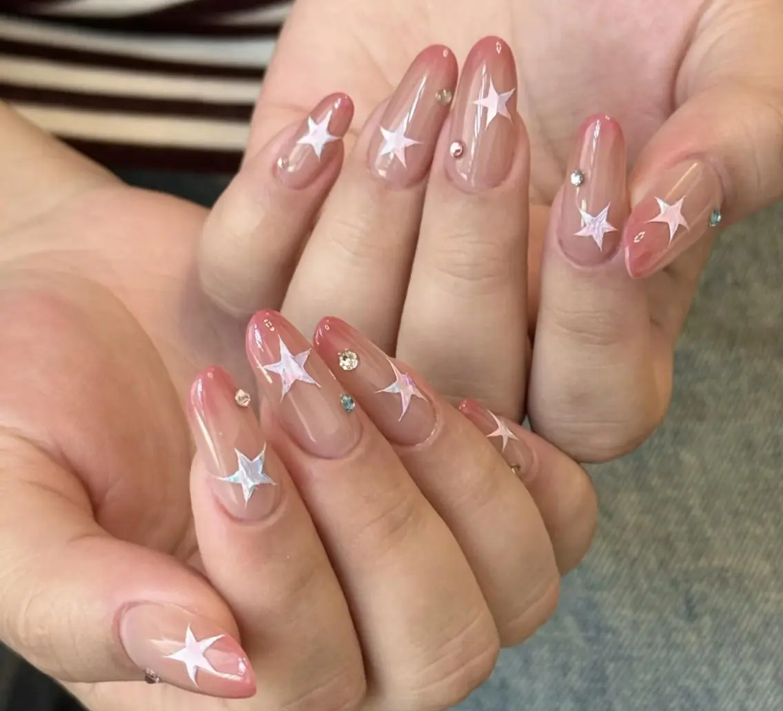 ネイル ハンドネイル ハンドケア 🍑 momo_nailのネイルデザイン