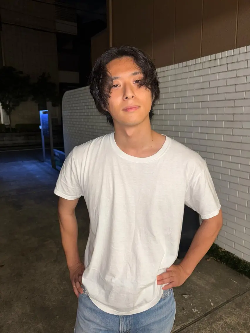 メンズ カット ヘアカラー トリートメント yuka時間 確認お願いします!のヘアスタイル