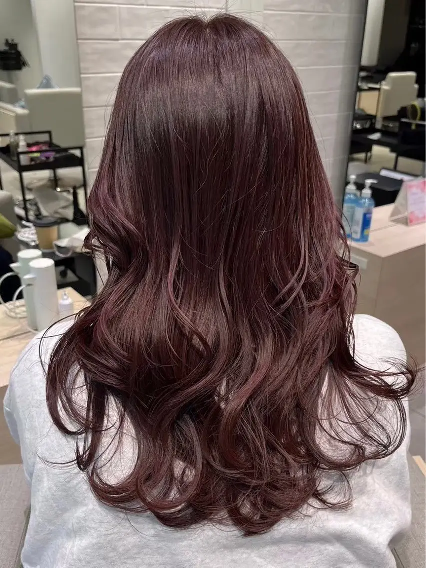 ロング カラー ヘアアレンジ ⭐️巻ける縮毛矯正/ レイヤー　to-kiのヘアスタイル