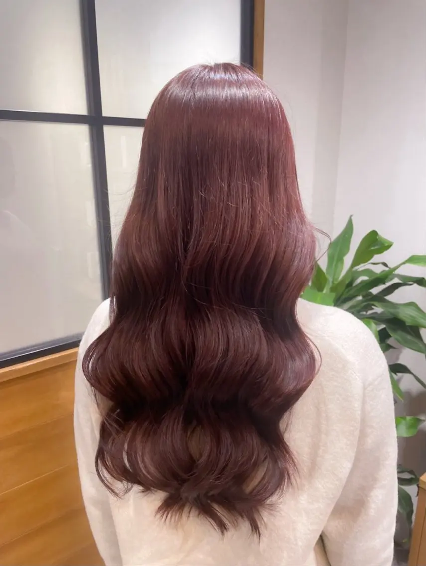 ロング ボブ 顔周りカット ハイライト 髪質改善 レイヤーカット といだなぎさ /エクステ🩶のヘアスタイル