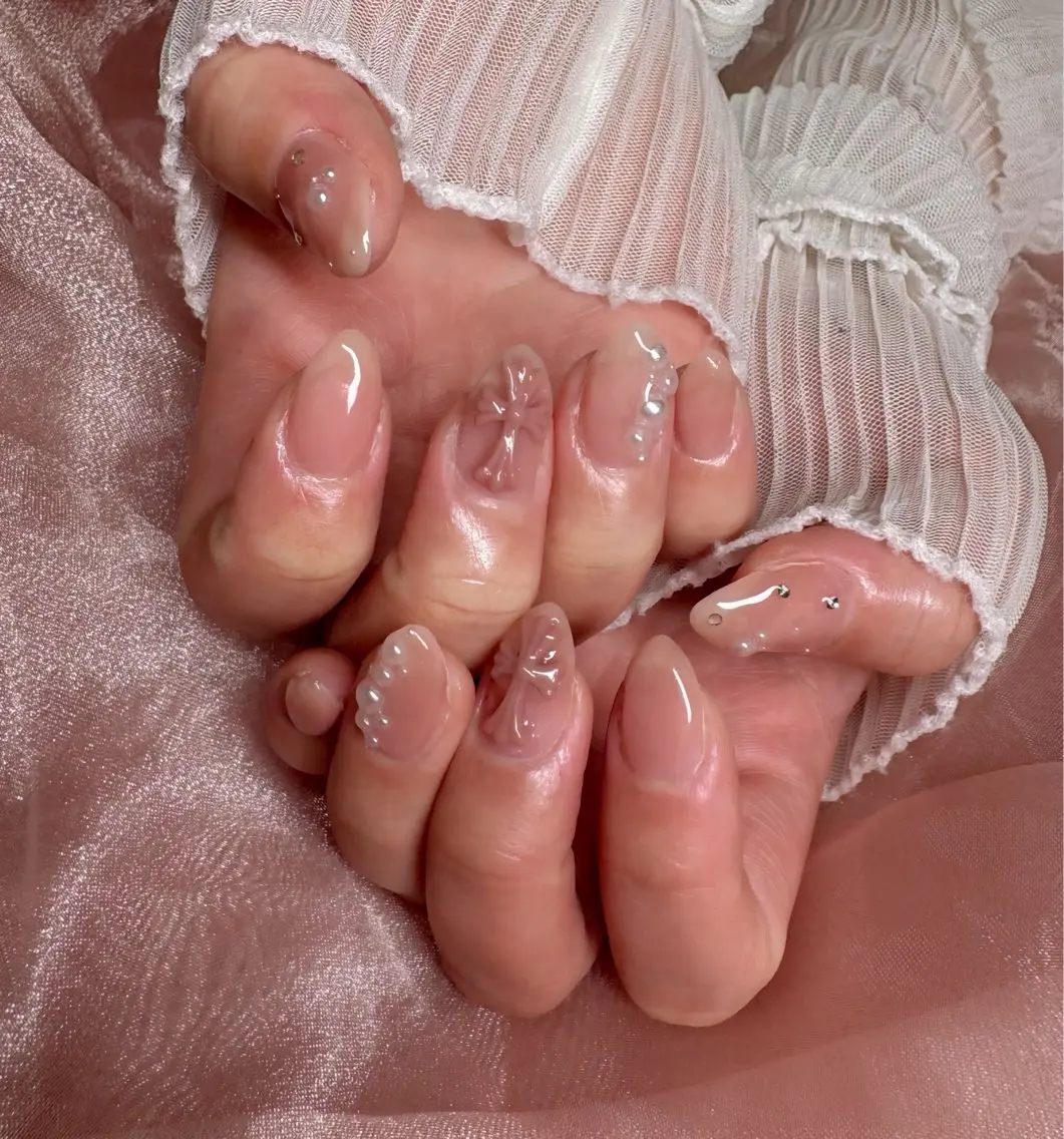 ネイル ピンク ハンドネイル Nail Salon macherieのネイルデザイン
