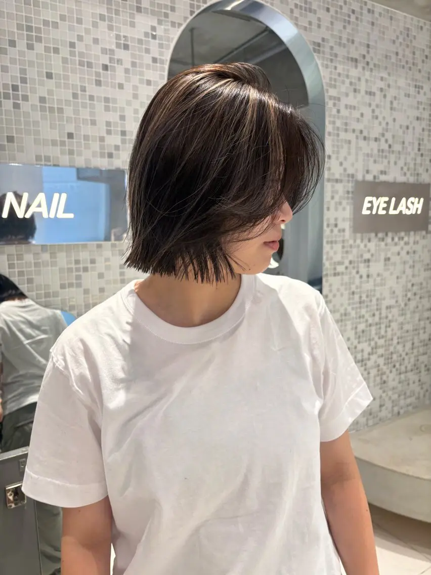 カラー ハイライトカラー モデル募集中🎆 YUA🧁🐩🧚のヘアスタイル