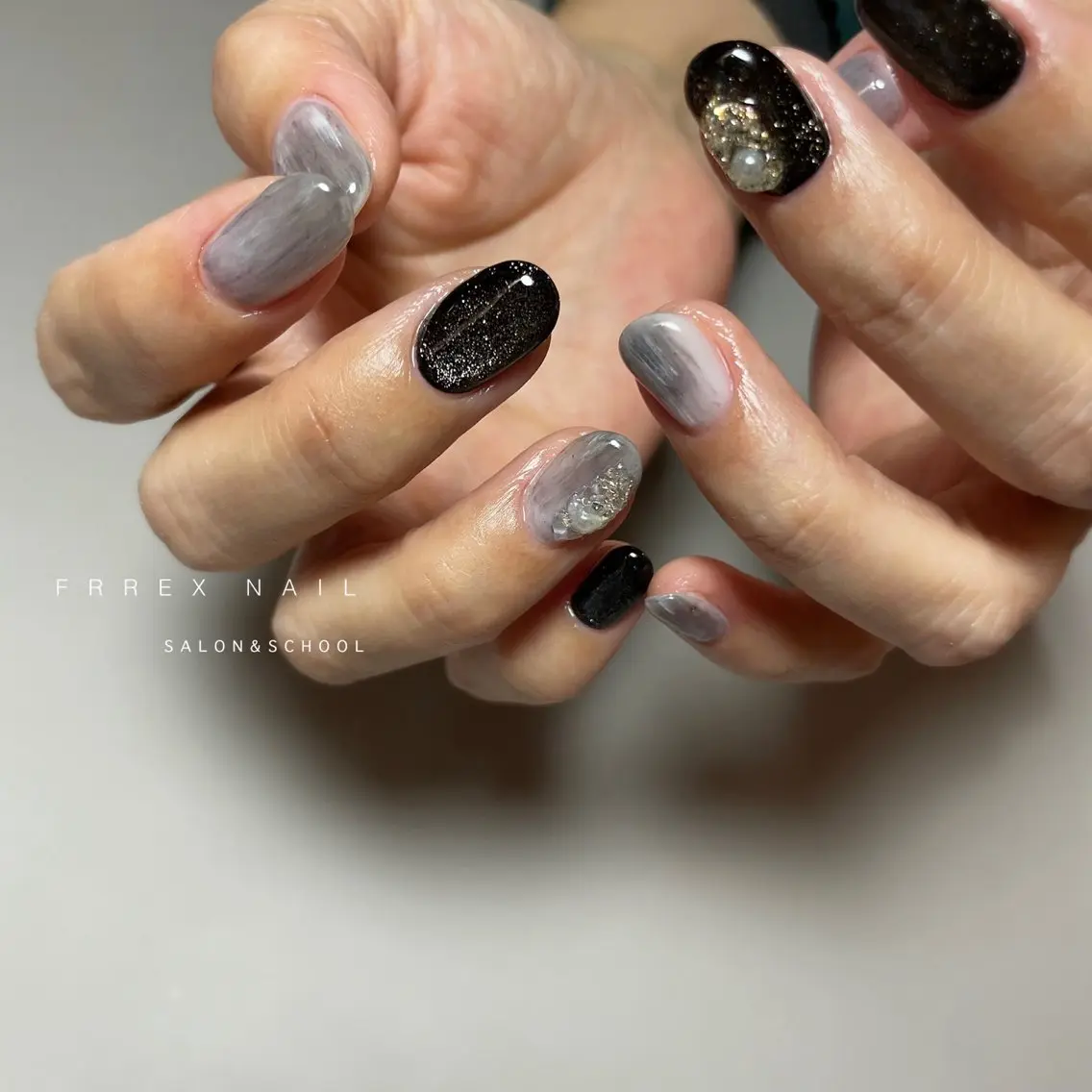 ネイル ハンドネイル ハンドケア freex nail /ニュアンス/個性派のネイルデザイン