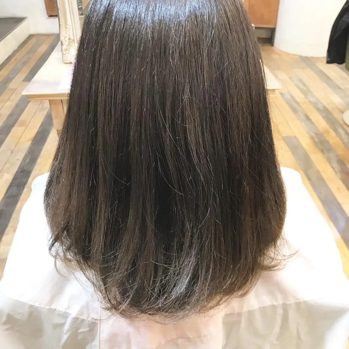ロング カラー ブラウンカラー 寺尾 迅平のヘアスタイル