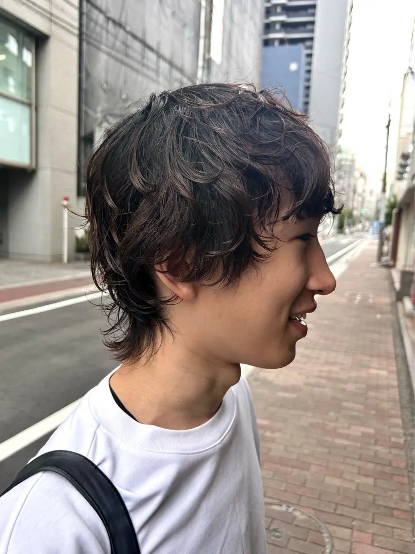 パーマ メンズ デザインパーマ/ カット/nanaのヘアスタイル