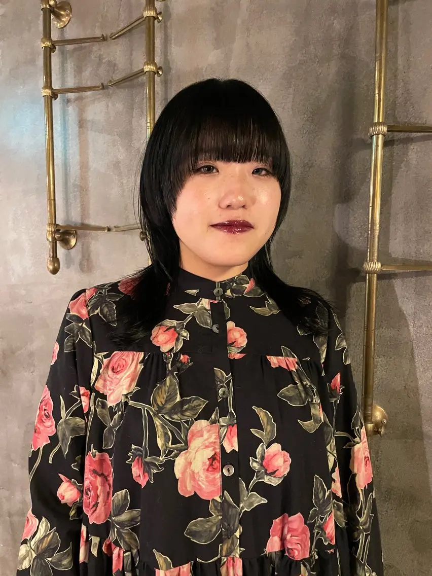 ミディアム カラー パーマ ヘアアレンジ ヘアカラー 縮毛矯正 トリートメント 似合わせカラー / レイヤーMADOKAのヘアスタイル
