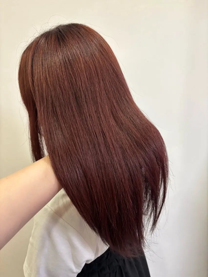 ロング 本山 ちはるのヘアスタイル