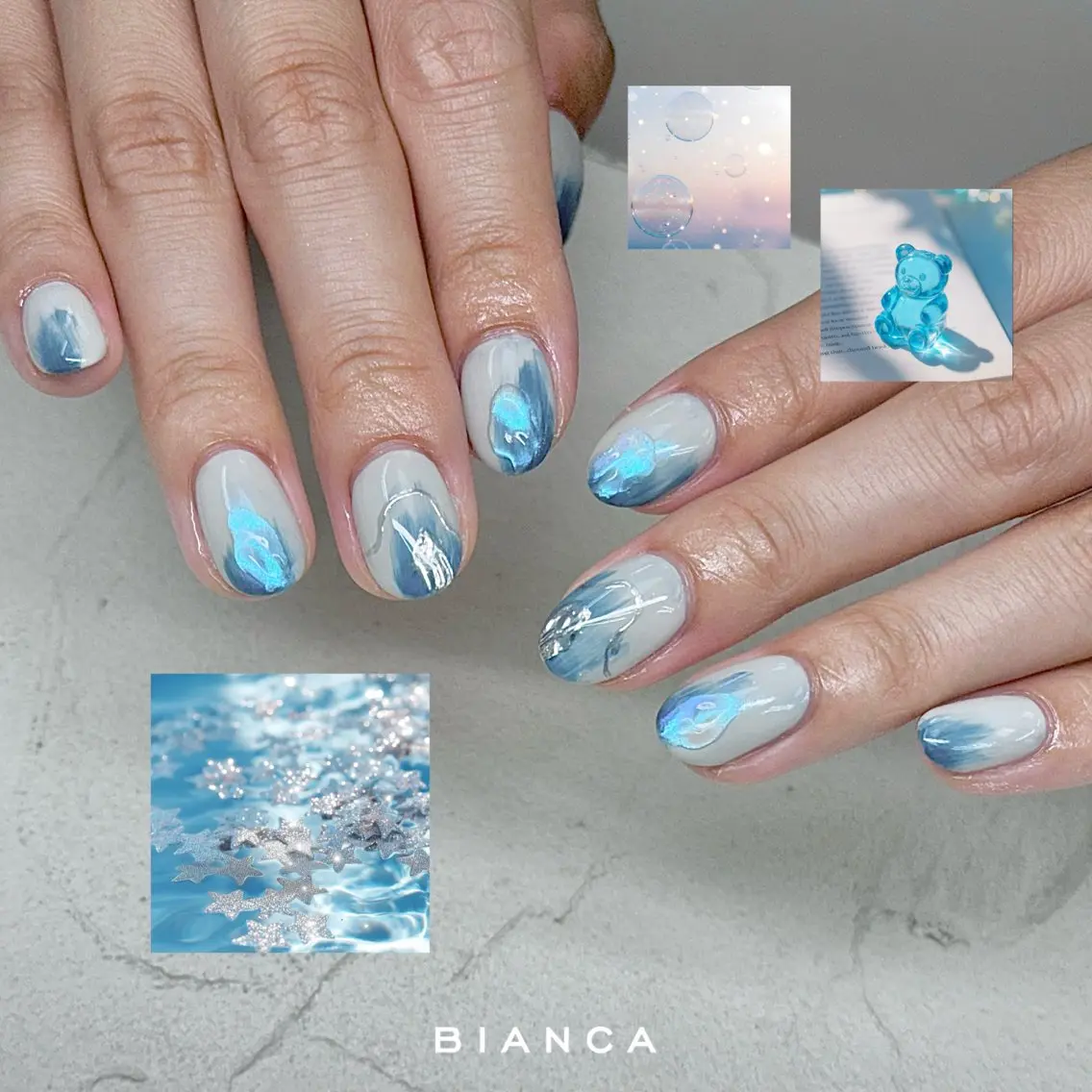 ネイル ハンドネイル Bianca大宮 Nail*森澤のネイルデザイン