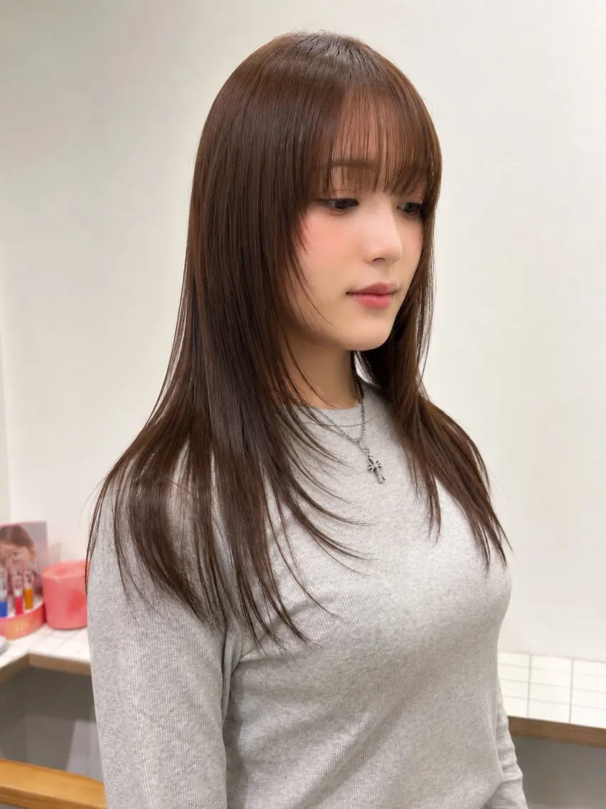 最注目!!カット+透明感カラー+最強毛髪再生バイカルテトリートメントの写真