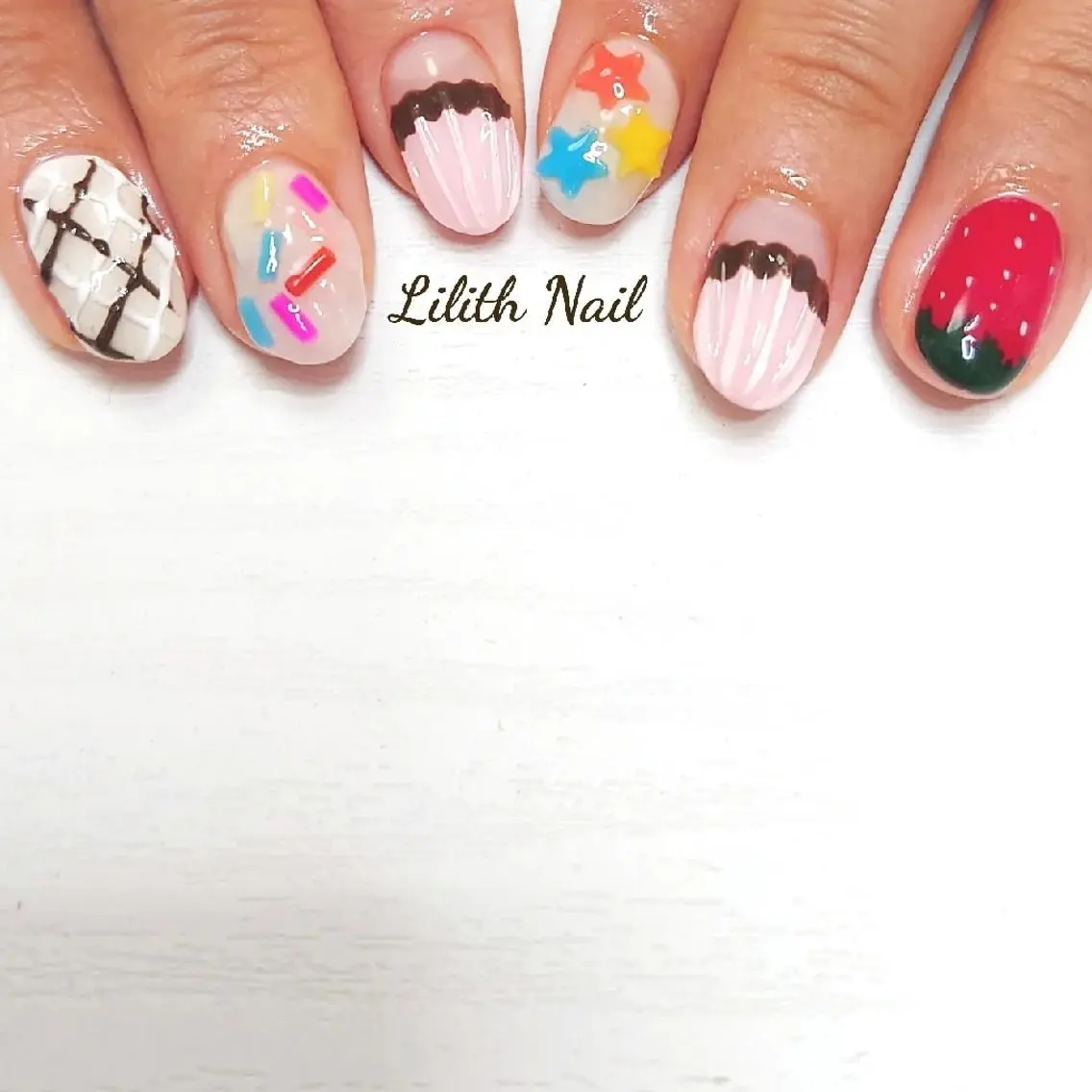 ネイル 持ち込み Lilith Nailのネイルデザイン