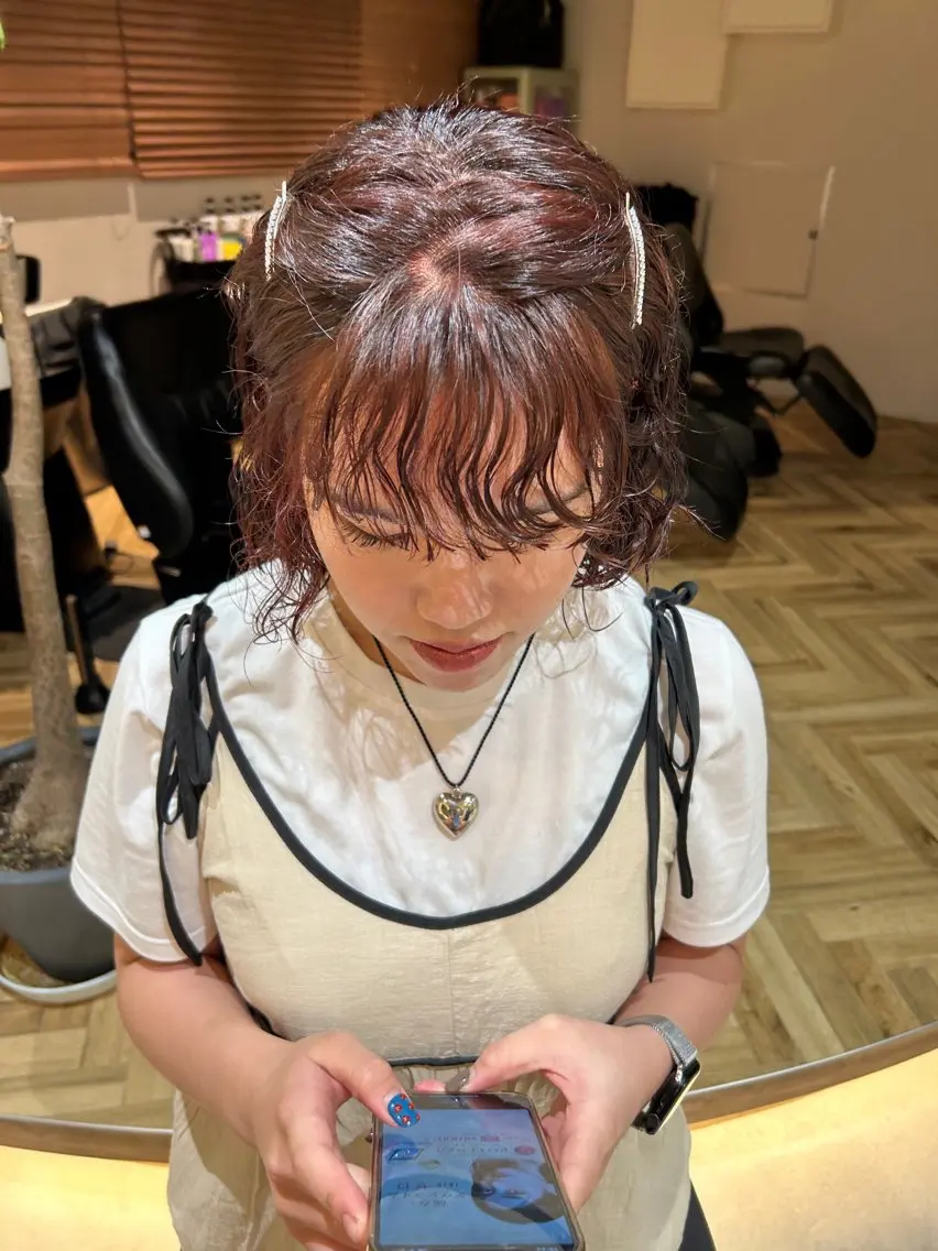 カラー ショート ・ボブ ／もえまる🌻のヘアスタイル