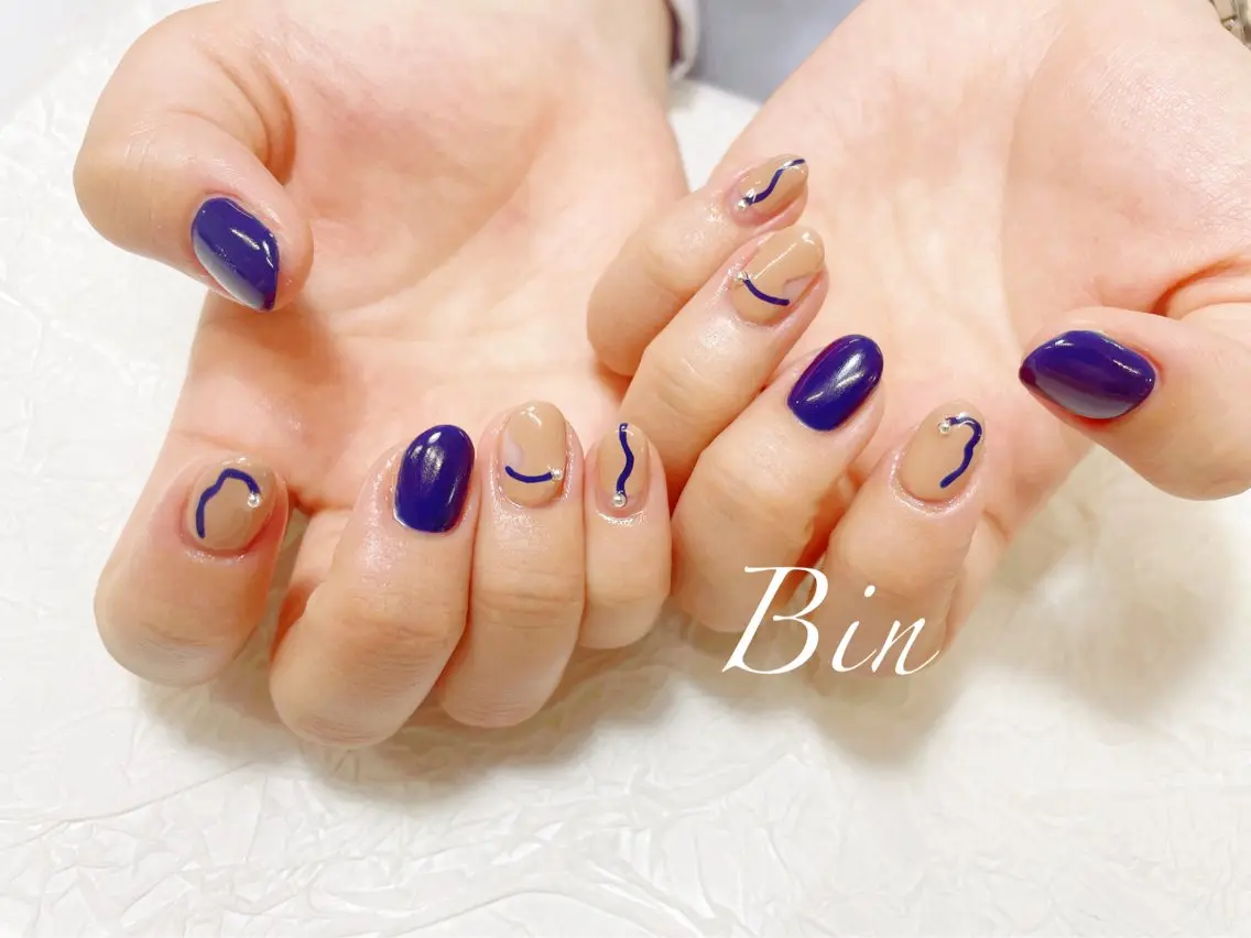 ネイル ハンドネイル ハンドケア 閨匠ビューティサロン 新橋店♡BinBinのネイルデザイン