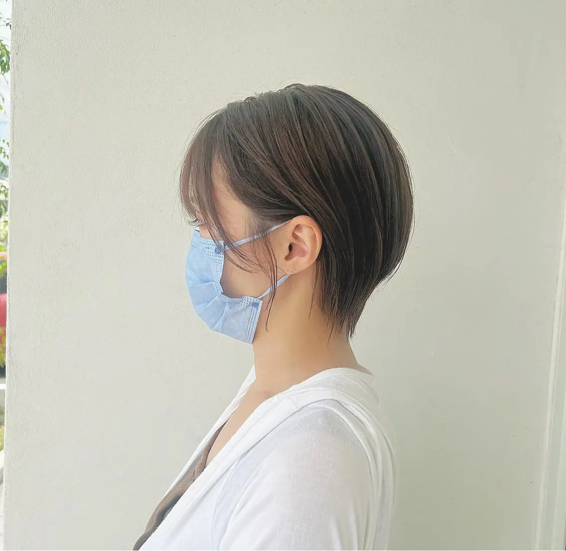 ショート ショートヘア 切りっぱなしボブ 👩🏼ミニボブのヘアスタイル