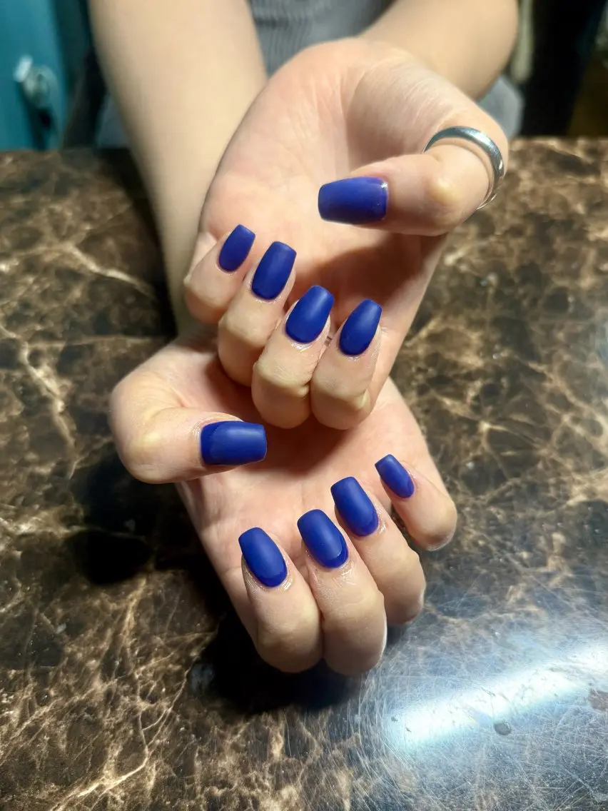 ネイル マットネイル ハンドネイル IROHA NAIL 美優のネイルデザイン