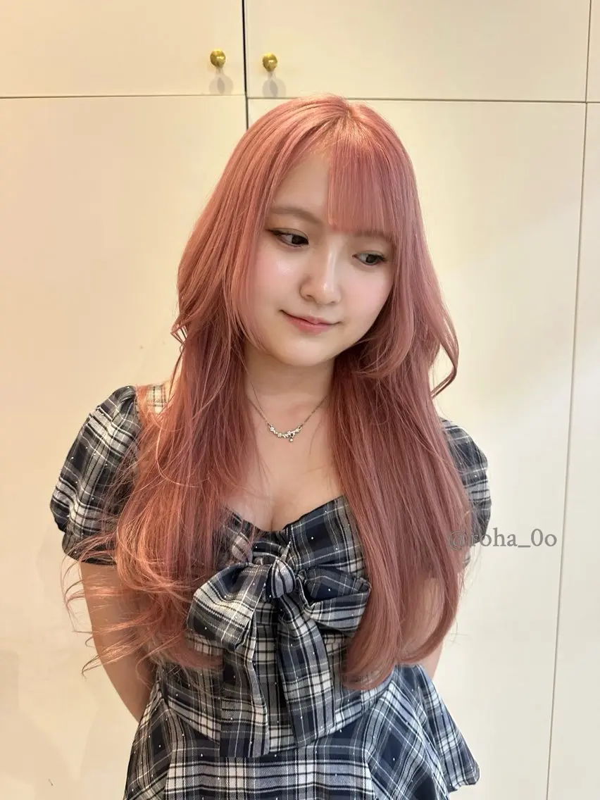 ロング ヘアカラー 愛/한국어◎ 季節のcolor🍂のヘアスタイル